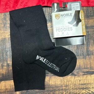 Noble equestrian over the calf paddies. Black new  women us6-10 men 5-8-1/2
